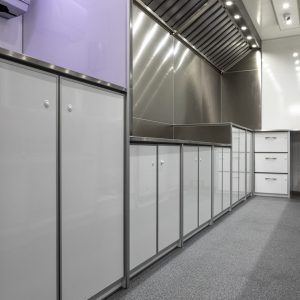 przyczepa gastronomiczna wnętrze