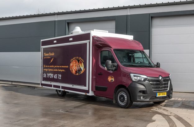 Samochód do sprzedaży fast-food